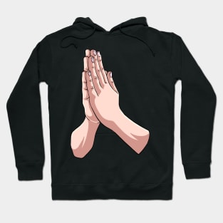 Hands Praying Religion Prayer Hoodie